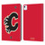 NHL Calgary Flames Oversized Leather Book Wallet Case Cover For Apple iPad Air 11 2020/2022/2024