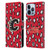 NHL Calgary Flames Leopard Patten Leather Book Wallet Case Cover For Apple iPhone 13 Pro
