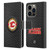NHL Calgary Flames Puck Texture Leather Book Wallet Case Cover For Apple iPhone 14 Pro