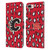 NHL Calgary Flames Leopard Patten Leather Book Wallet Case Cover For Apple iPhone 7 Plus / iPhone 8 Plus