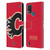 NHL Calgary Flames Oversized Leather Book Wallet Case Cover For Nokia G11 Plus