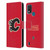 NHL Calgary Flames Plain Leather Book Wallet Case Cover For Nokia G11 Plus