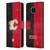 NHL Calgary Flames Half Distressed Leather Book Wallet Case Cover For Nokia C10 / C20
