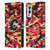 NHL Calgary Flames Camouflage Leather Book Wallet Case Cover For OnePlus Nord 2 5G