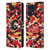 NHL Calgary Flames Camouflage Leather Book Wallet Case Cover For OPPO Find X5 Pro