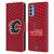 NHL Calgary Flames Net Pattern Leather Book Wallet Case Cover For OPPO Reno 4 5G