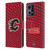 NHL Calgary Flames Net Pattern Leather Book Wallet Case Cover For OPPO Reno8 4G