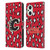 NHL Calgary Flames Leopard Patten Leather Book Wallet Case Cover For OPPO Reno8 Lite