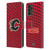 NHL Calgary Flames Net Pattern Leather Book Wallet Case Cover For Samsung Galaxy A13 (2022)