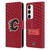 NHL Calgary Flames Net Pattern Leather Book Wallet Case Cover For Samsung Galaxy S23 5G