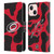 NHL Carolina Hurricanes Cow Pattern Leather Book Wallet Case Cover For Apple iPhone 13 Mini
