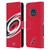 NHL Carolina Hurricanes Oversized Leather Book Wallet Case Cover For Nokia XR20