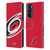 NHL Carolina Hurricanes Oversized Leather Book Wallet Case Cover For Motorola Edge 30