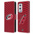 NHL Carolina Hurricanes Net Pattern Leather Book Wallet Case Cover For OnePlus 9 Pro