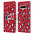NHL Carolina Hurricanes Leopard Patten Leather Book Wallet Case Cover For Samsung Galaxy S10