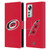 NHL Carolina Hurricanes Plain Leather Book Wallet Case Cover For Xiaomi 12
