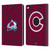 NHL Colorado Avalanche Net Pattern Leather Book Wallet Case Cover For Apple iPad Air 2 (2014)