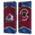 NHL Colorado Avalanche Jersey Leather Book Wallet Case Cover For Apple iPhone XR