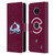 NHL Colorado Avalanche Net Pattern Leather Book Wallet Case Cover For Nokia C10 / C20