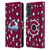 NHL Colorado Avalanche Leopard Patten Leather Book Wallet Case Cover For Samsung Galaxy S21 FE 5G