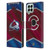 NHL Colorado Avalanche Jersey Leather Book Wallet Case Cover For Samsung Galaxy M33 (2022)