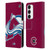 NHL Colorado Avalanche Oversized Leather Book Wallet Case Cover For Samsung Galaxy S23 5G