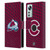 NHL Colorado Avalanche Net Pattern Leather Book Wallet Case Cover For Xiaomi 12