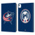 NHL Columbus Blue Jackets Plain Leather Book Wallet Case Cover For Apple iPad Air 11 2020/2022/2024