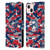 NHL Columbus Blue Jackets Camouflage Leather Book Wallet Case Cover For Apple iPhone 13