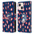 NHL Columbus Blue Jackets Leopard Patten Leather Book Wallet Case Cover For Apple iPhone 13 Mini