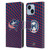 NHL Columbus Blue Jackets Net Pattern Leather Book Wallet Case Cover For Apple iPhone 14 Plus
