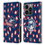 NHL Columbus Blue Jackets Leopard Patten Leather Book Wallet Case Cover For Apple iPhone 14 Pro