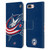 NHL Columbus Blue Jackets Oversized Leather Book Wallet Case Cover For Apple iPhone 7 Plus / iPhone 8 Plus