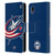 NHL Columbus Blue Jackets Oversized Leather Book Wallet Case Cover For Samsung Galaxy A01 Core (2020)