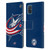 NHL Columbus Blue Jackets Oversized Leather Book Wallet Case Cover For Samsung Galaxy A51 (2019)
