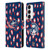 NHL Columbus Blue Jackets Leopard Patten Leather Book Wallet Case Cover For Samsung Galaxy S23 5G