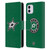 NHL Dallas Stars Plain Leather Book Wallet Case Cover For Apple iPhone 11
