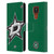 NHL Dallas Stars Oversized Leather Book Wallet Case Cover For Motorola Moto E7 Plus