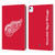 NHL Detroit Red Wings Plain Leather Book Wallet Case Cover For Apple iPad Air 11 2020/2022/2024