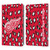 NHL Detroit Red Wings Leopard Patten Leather Book Wallet Case Cover For Apple iPad 9.7 2017 / iPad 9.7 2018