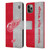 NHL Detroit Red Wings Half Distressed Leather Book Wallet Case Cover For Apple iPhone 11 Pro Max