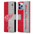 NHL Detroit Red Wings Half Distressed Leather Book Wallet Case Cover For Apple iPhone 13 Pro Max