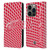 NHL Detroit Red Wings Net Pattern Leather Book Wallet Case Cover For Apple iPhone 14 Pro