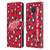 NHL Detroit Red Wings Leopard Patten Leather Book Wallet Case Cover For Nokia C21