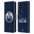 NHL Edmonton Oilers Plain Leather Book Wallet Case Cover For OnePlus Nord N10 5G