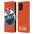 NHL Edmonton Oilers Oversized Leather Book Wallet Case Cover For OPPO Find X5