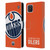 NHL Edmonton Oilers Oversized Leather Book Wallet Case Cover For OPPO Reno4 Z 5G