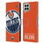 NHL Edmonton Oilers Oversized Leather Book Wallet Case Cover For Samsung Galaxy M33 (2022)