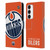 NHL Edmonton Oilers Oversized Leather Book Wallet Case Cover For Samsung Galaxy S23 5G