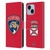 NHL Florida Panthers Plain Leather Book Wallet Case Cover For Apple iPhone 14 Plus